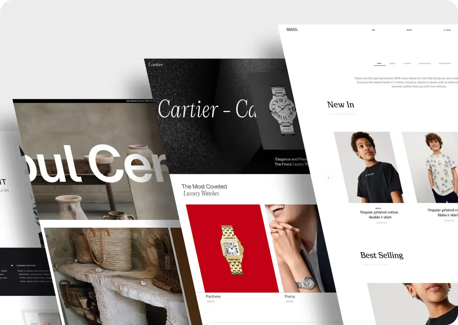 ecommerce pages