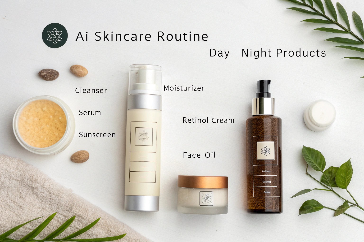 Day/Night skincare Routine Optimization with AI