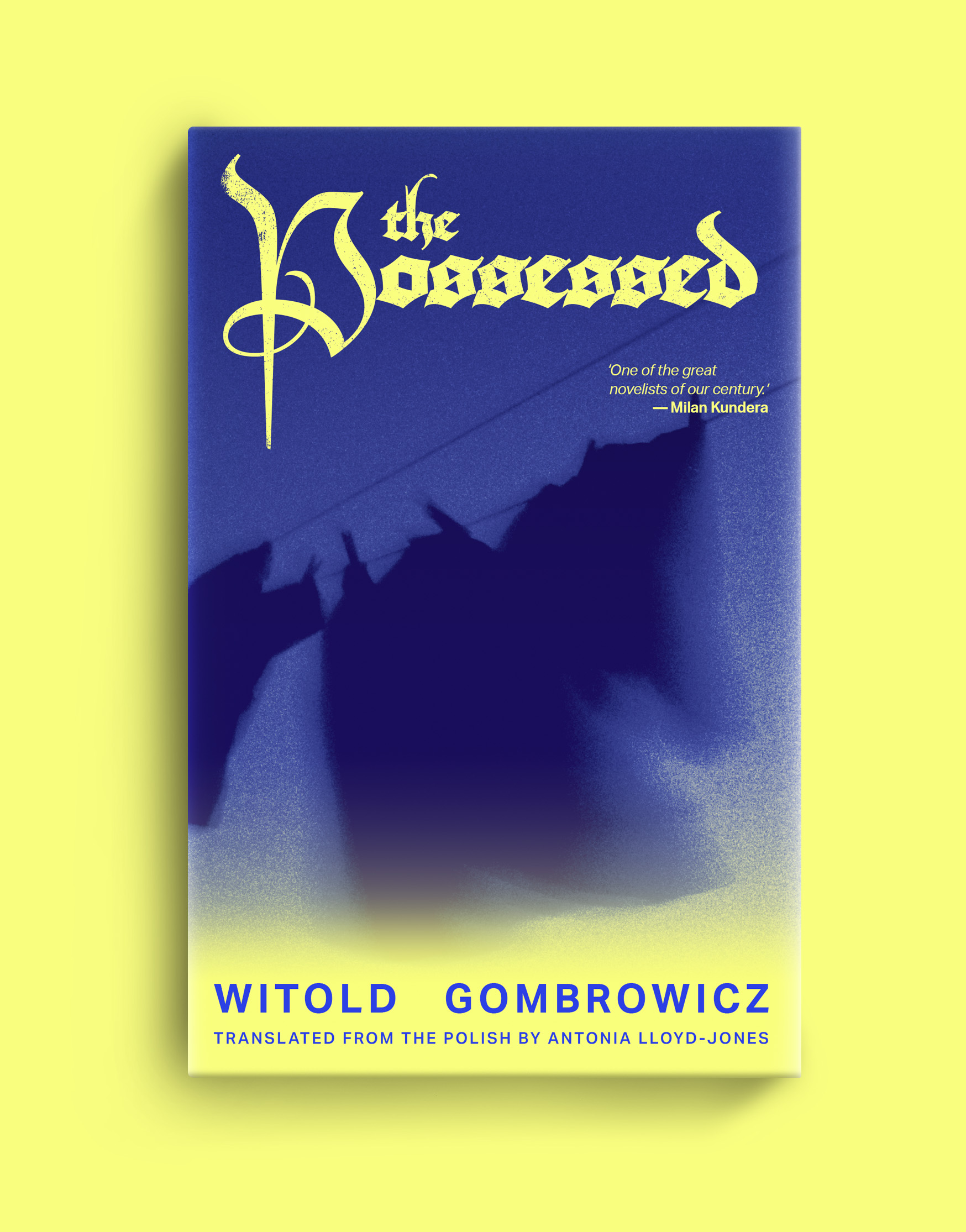 Book cover from The Possessed by Witold Gombrowicz.