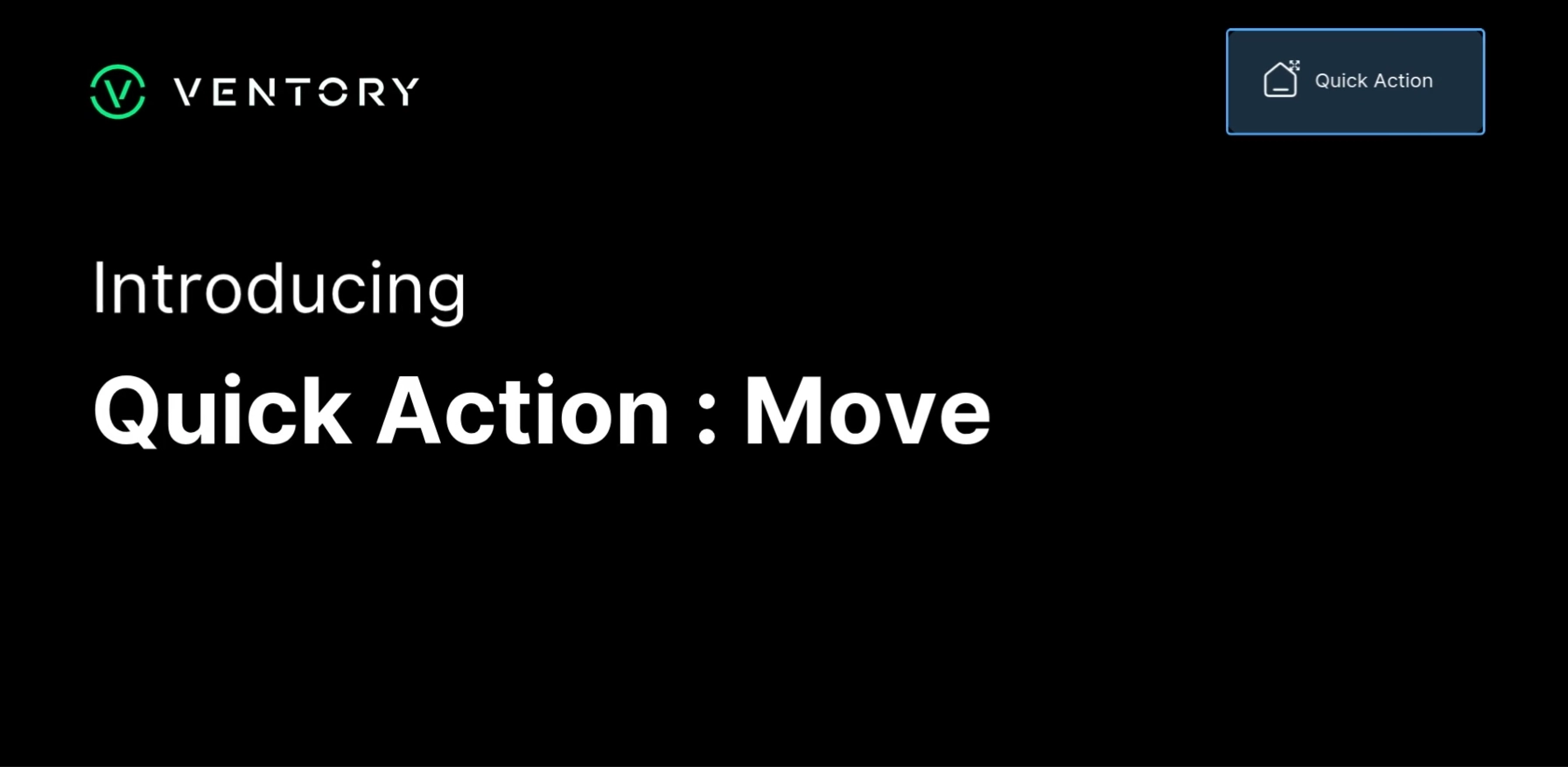 Moving Stock with Quick Actions