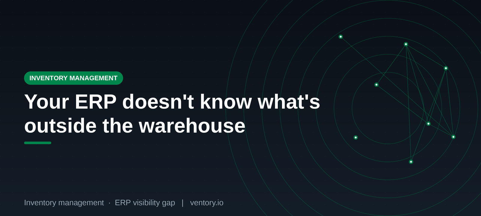Your ERP Doesn't Know What's Outside the Warehouse