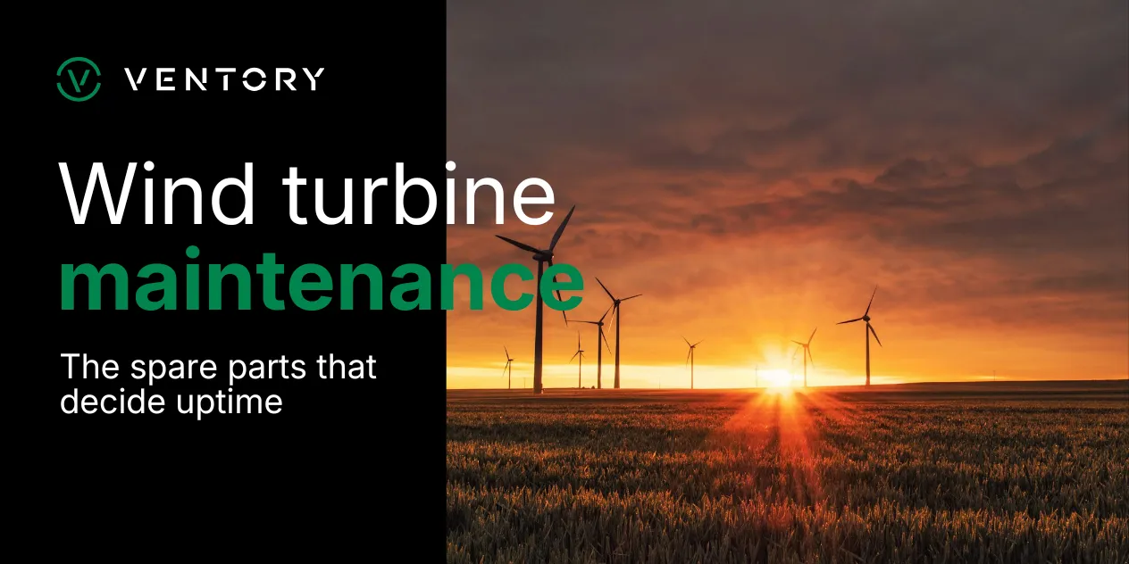 Wind Turbine Maintenance: The Spare Parts Problem That Decides Uptime