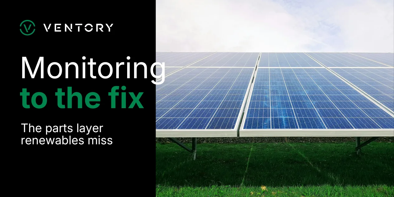 Renewable Energy Asset Management: From Monitoring to the Parts That Fix Things