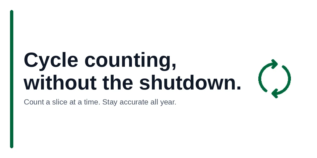 Cycle Counting Explained: How Field Teams Keep Remote Stock Accurate
