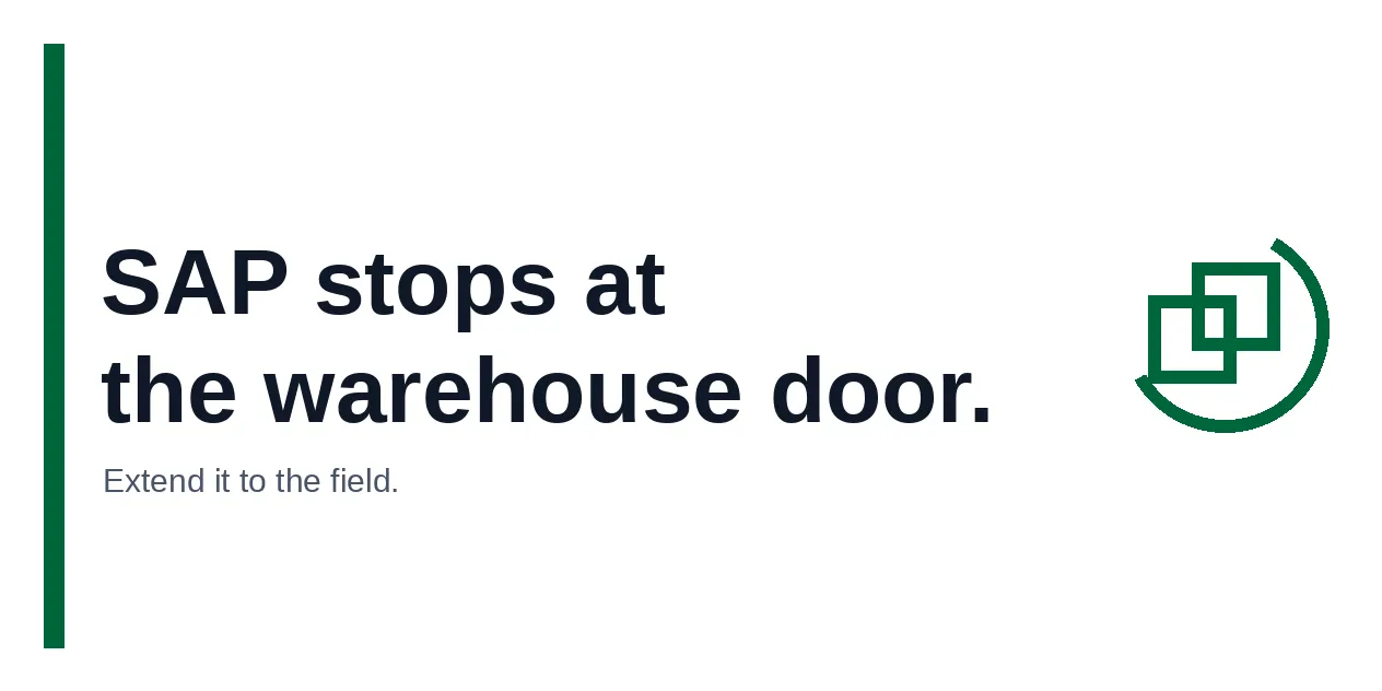 The SAP Inventory Management Module Stops at the Warehouse Door