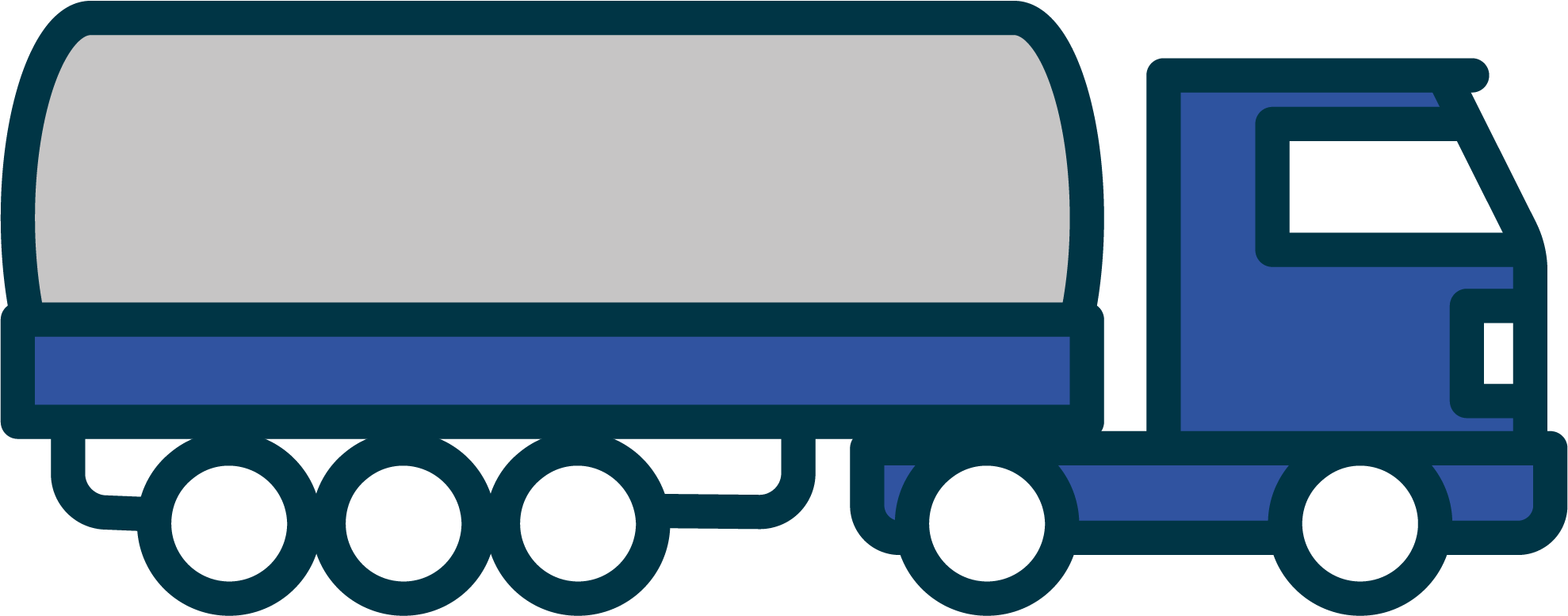 illustratie van vrachtwagen