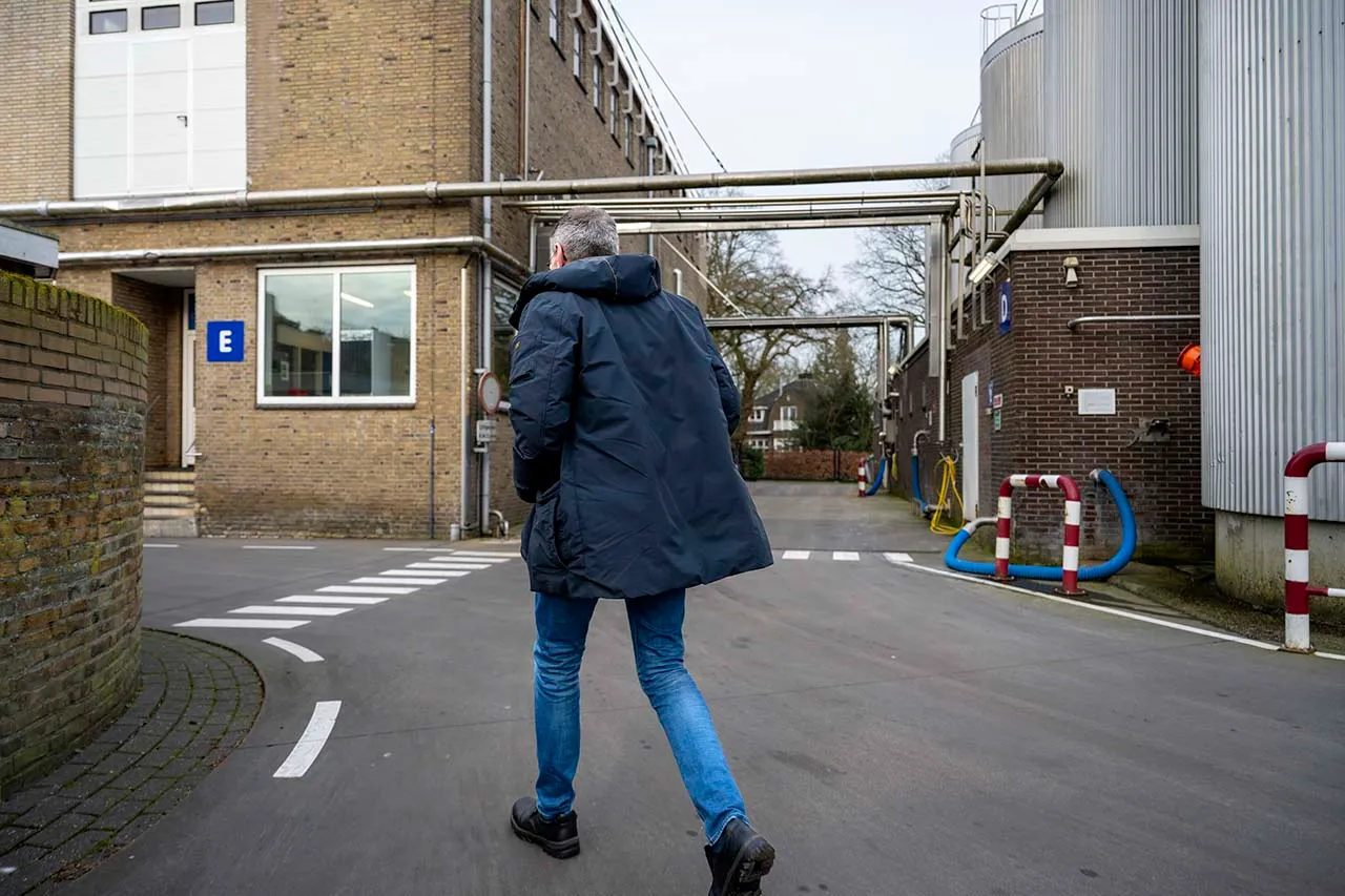 Wim Binnenmars loopt bij kaasmakerij de vechtstreek