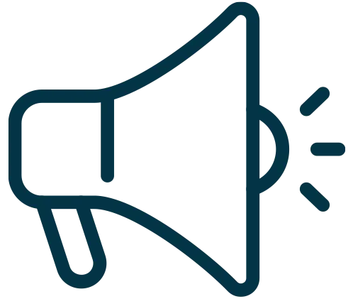 illustratie van megafoon