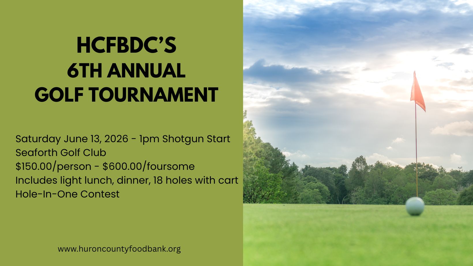 HCFBDC 6th Annual Golf Tournament