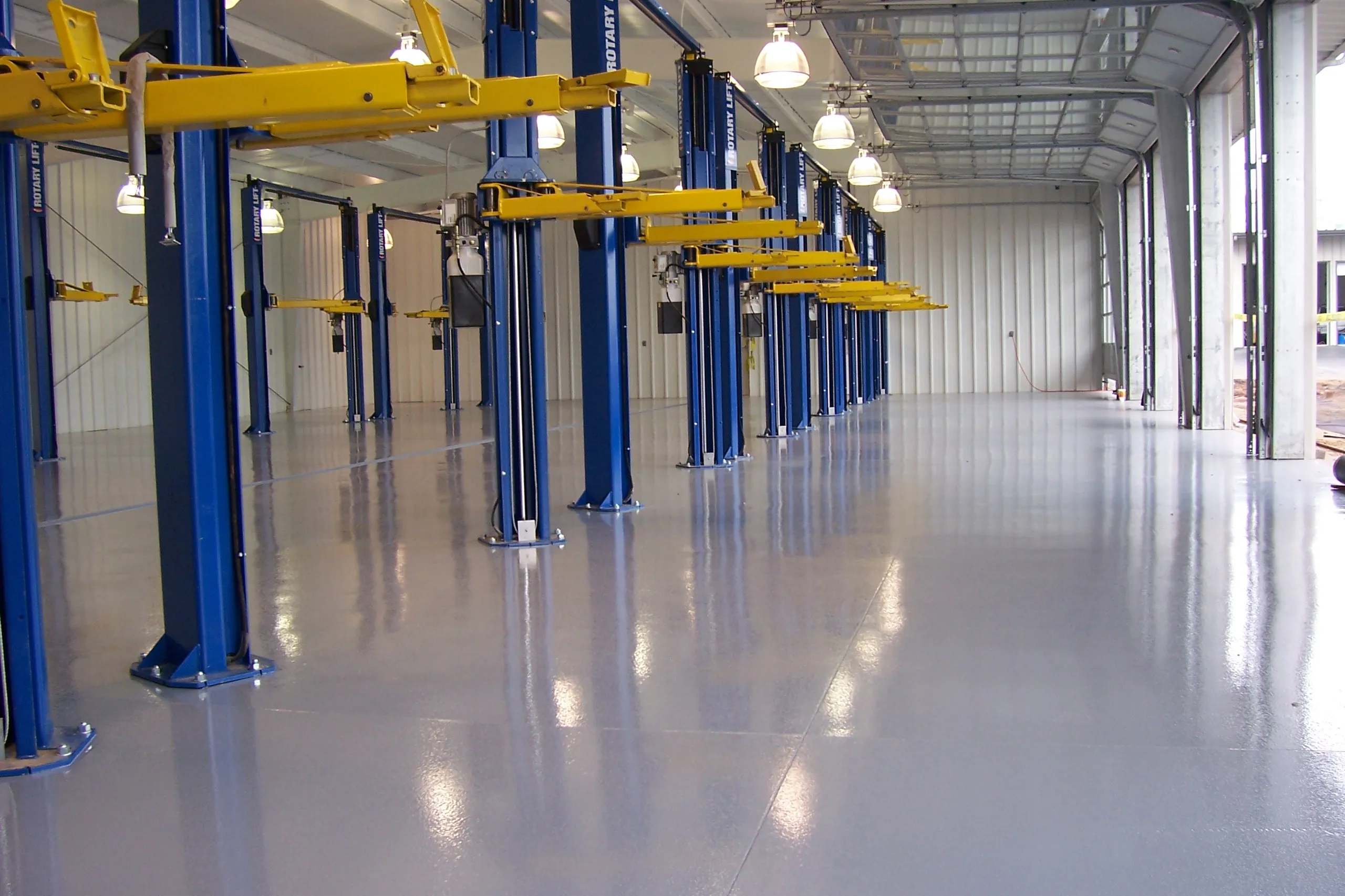 Epoxy Flooring In Greenville SC Toyota