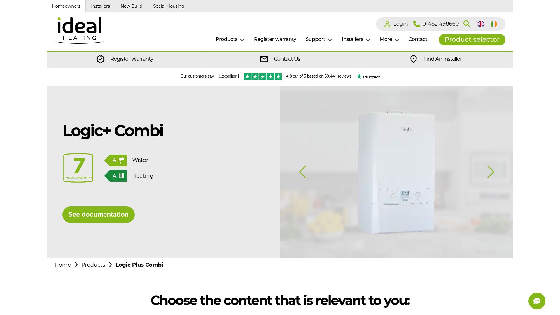 7 Best Main Gas Boilers for Efficient Home Heating 2025 - Ideal Logic+ Combi C30