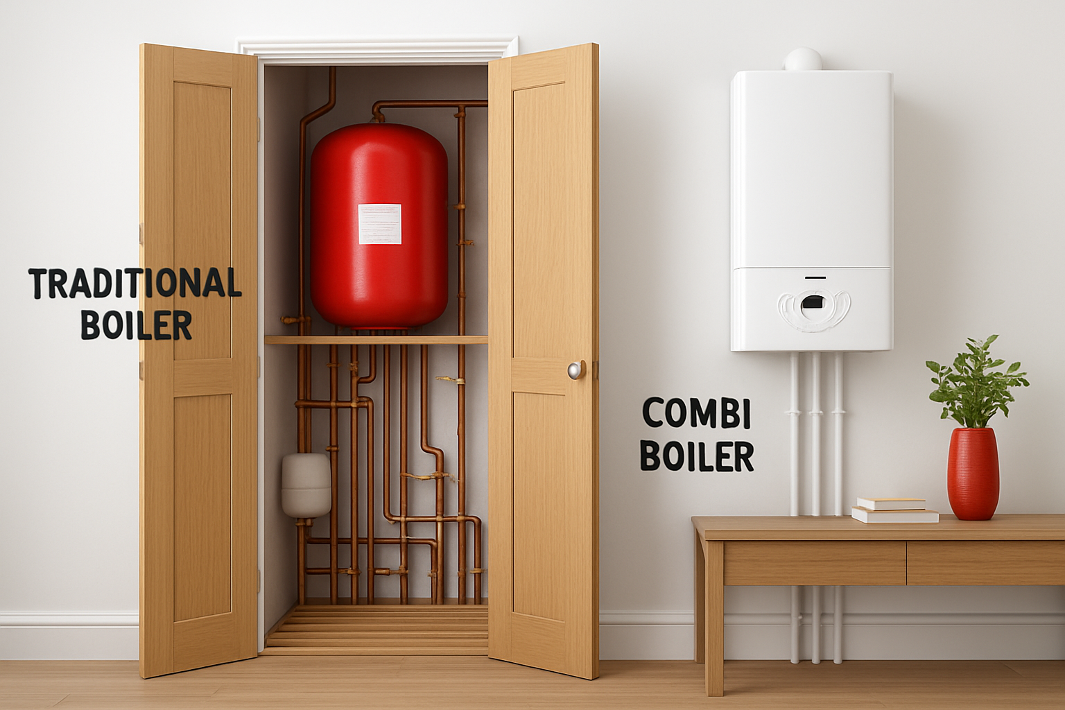 Understanding Boiler Types: Traditional vs. Combi Boilers