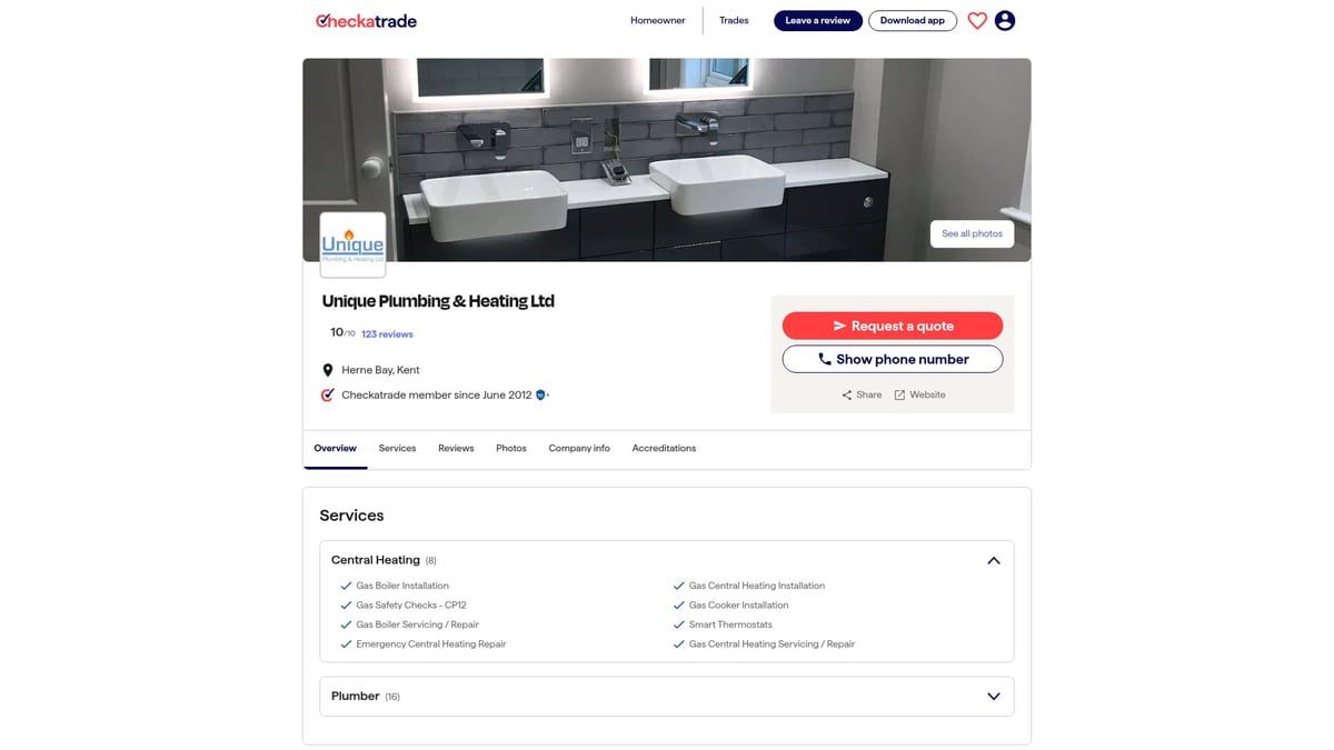 Top 8 Plumbers Faversham Homeowners Recommend in 2025 - Unique Plumbing & Heating Ltd