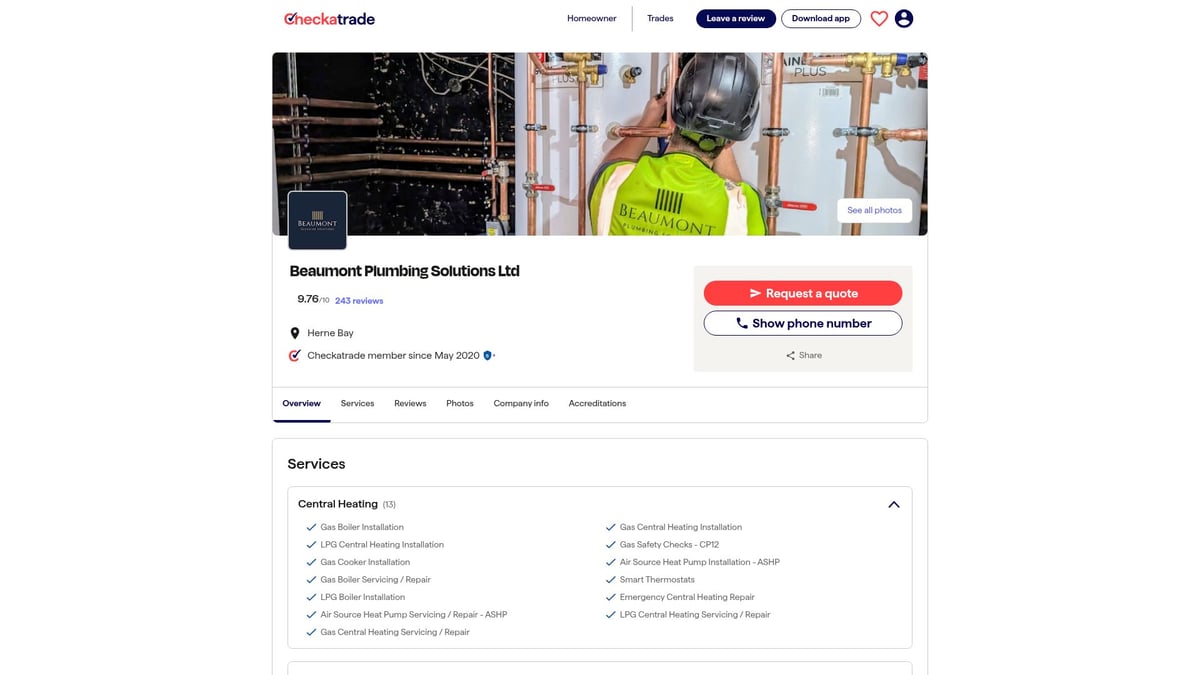 Top 8 Plumbers Faversham Homeowners Recommend in 2025 - Beaumont Plumbing Solutions Ltd