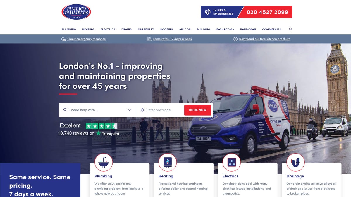 7 Essential Plumbing Firms Near Me to Trust in 2025 - Pimlico Plumbers