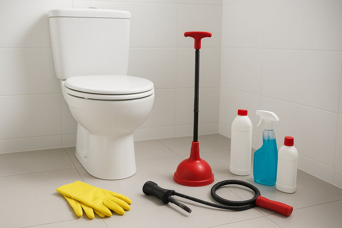 Step-by-Step DIY Methods to Clear a Blocked Toilet