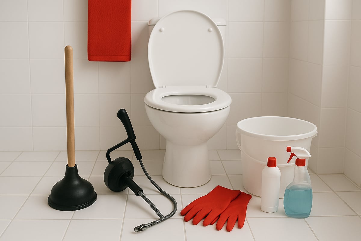 Essential Tools and Preparation for Unblocking Toilets
