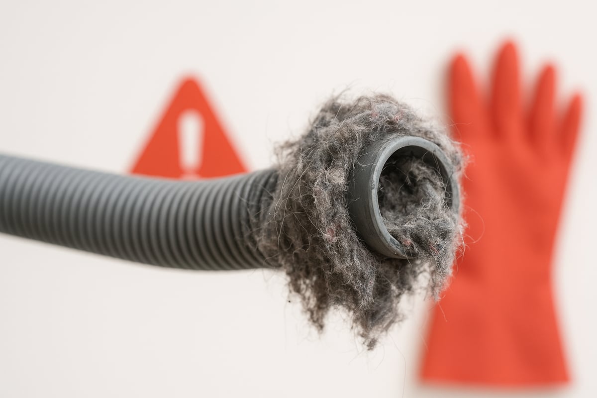 Common Causes of Washing Machine Drain Pipe Clogs