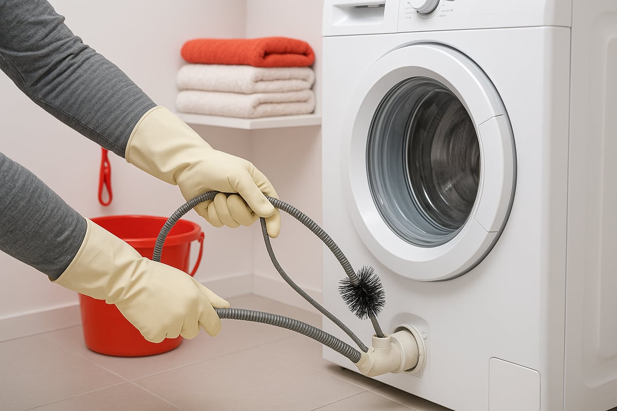 Step-by-Step Guide to Unclogging a Washer Drain Pipe