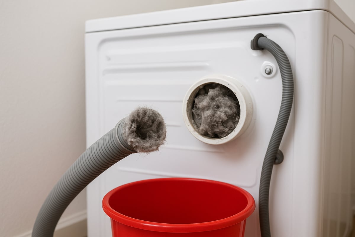 Common Causes of Washing Machine Drain Clogs