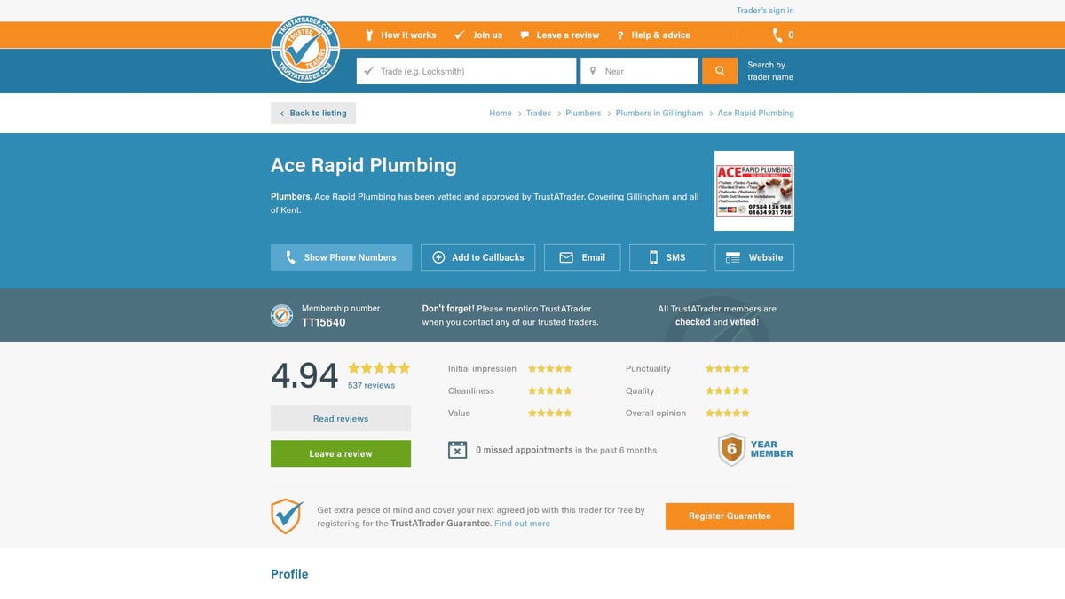 Top 7 Plumber Snodland Services to Trust in 2025 - Ace Rapid Plumbing