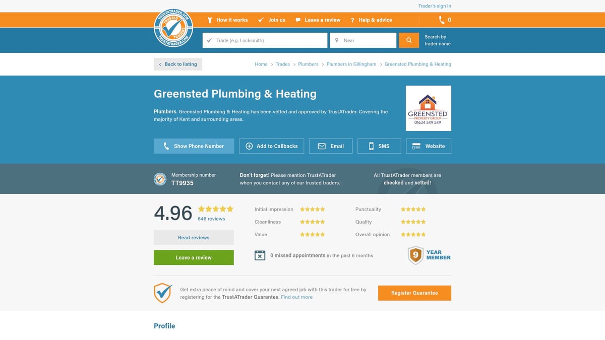 Top 7 Plumber Snodland Services to Trust in 2025 - Greensted Plumbing & Heating