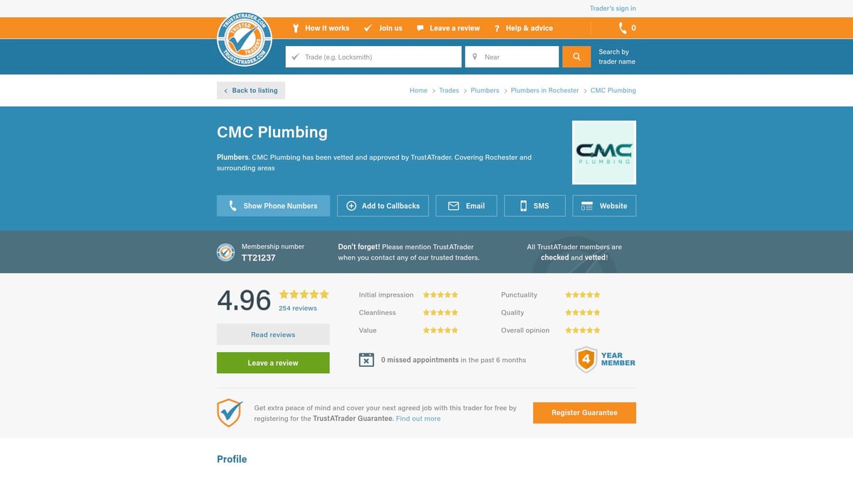 Top 7 Plumber Snodland Services to Trust in 2025 - CMC Plumbing
