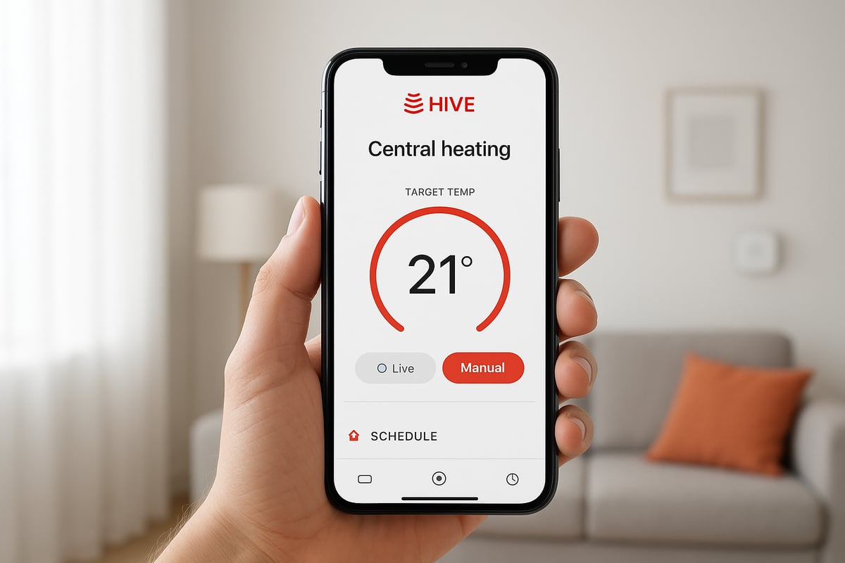 Using the Hive App for Smart Heating Control