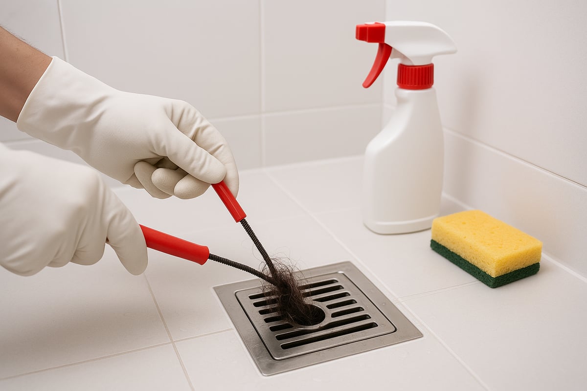 Step-by-Step Solutions for Unclogging a Shower Drain