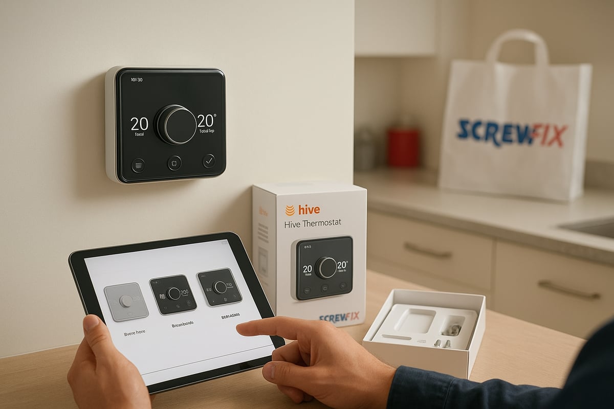 Choosing the Right Hive Thermostat at Screwfix