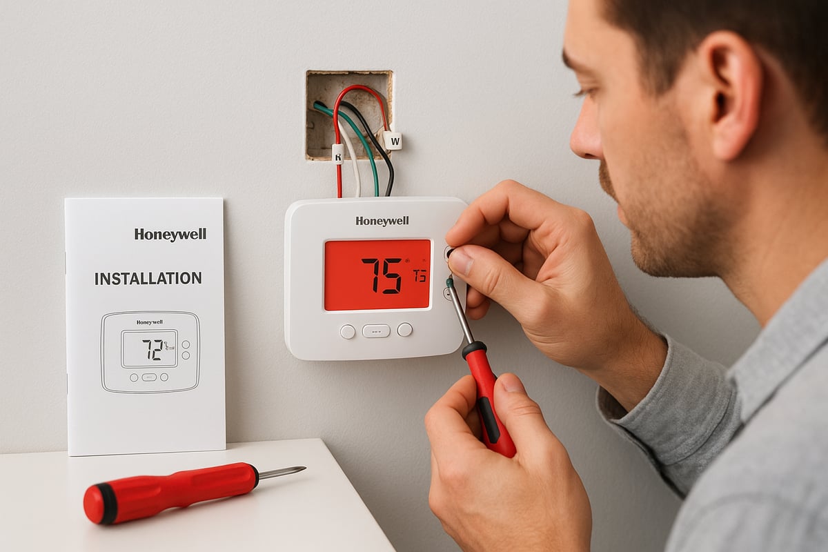 Step-by-Step Installation Guide for Honeywell Wired Thermostats
