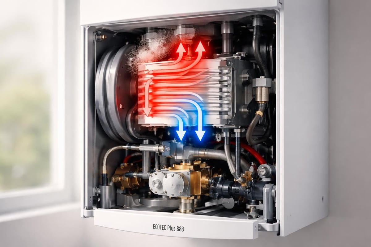 Condensing boiler technology