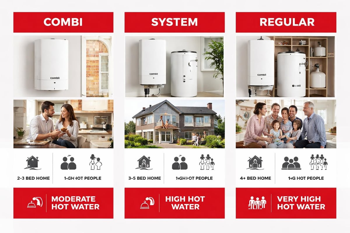 Baxi boiler model comparison