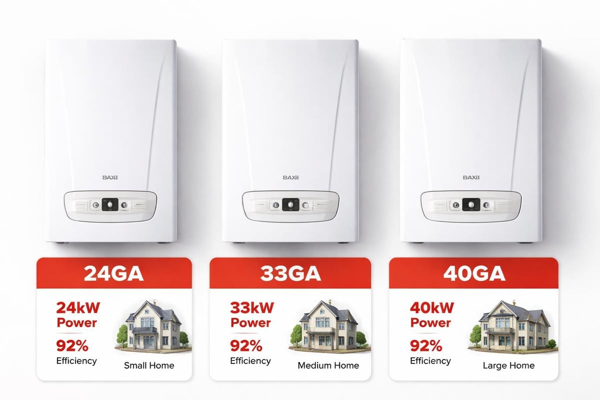 Baxi Duo Tec model comparison