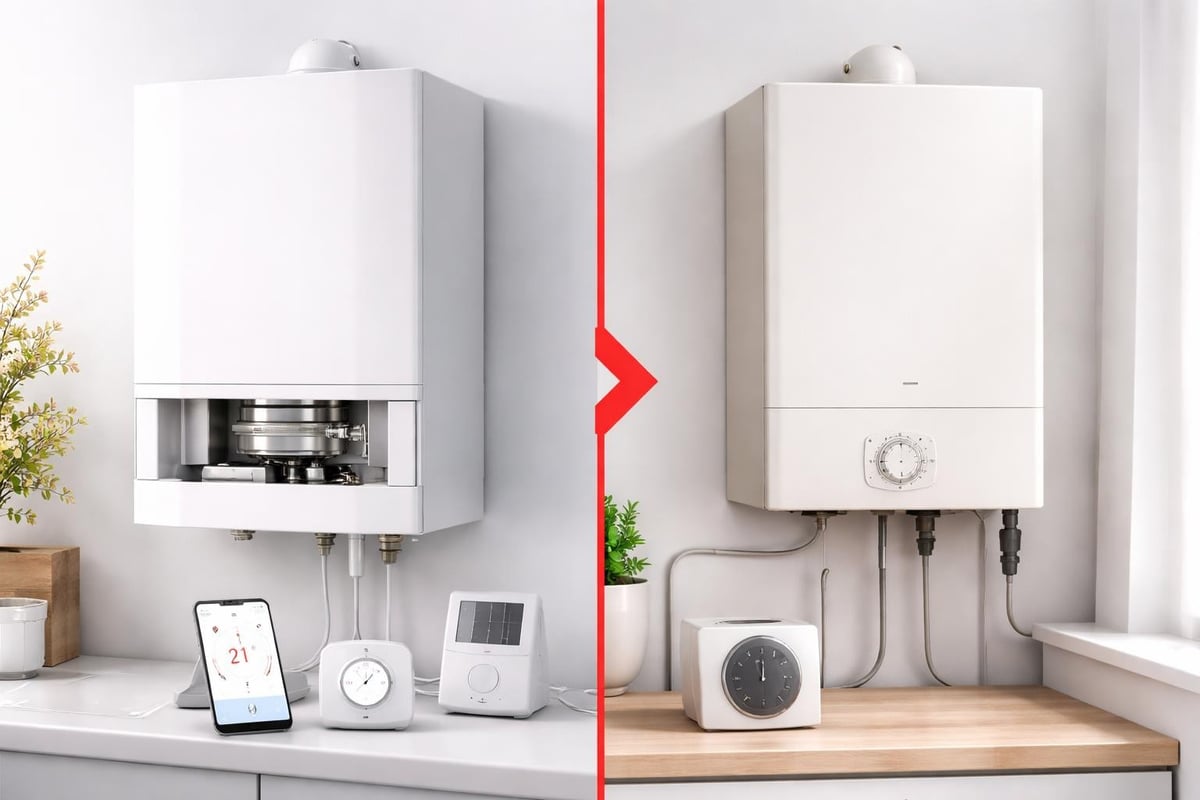 Baxi heat only boiler efficiency features