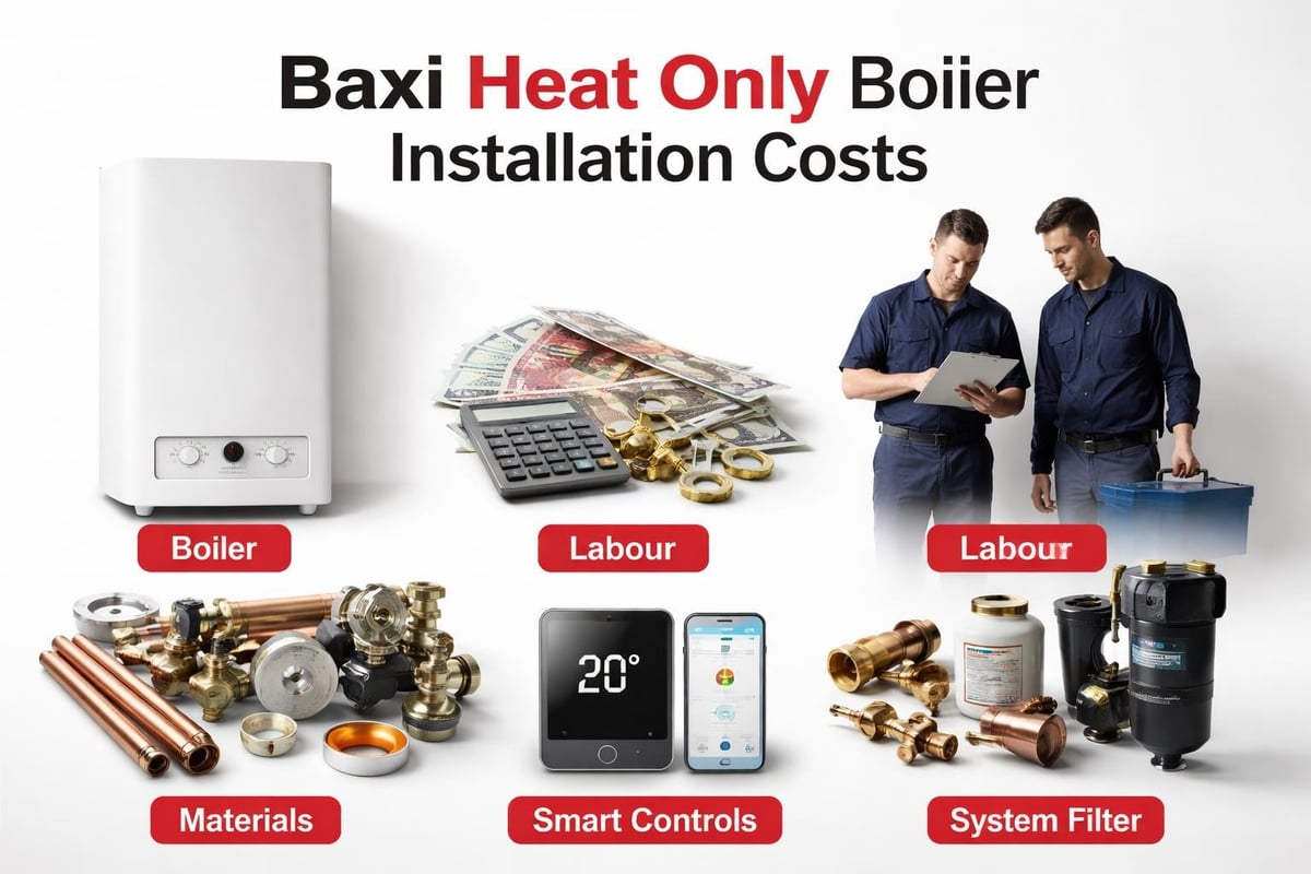 Baxi heat only cost breakdown
