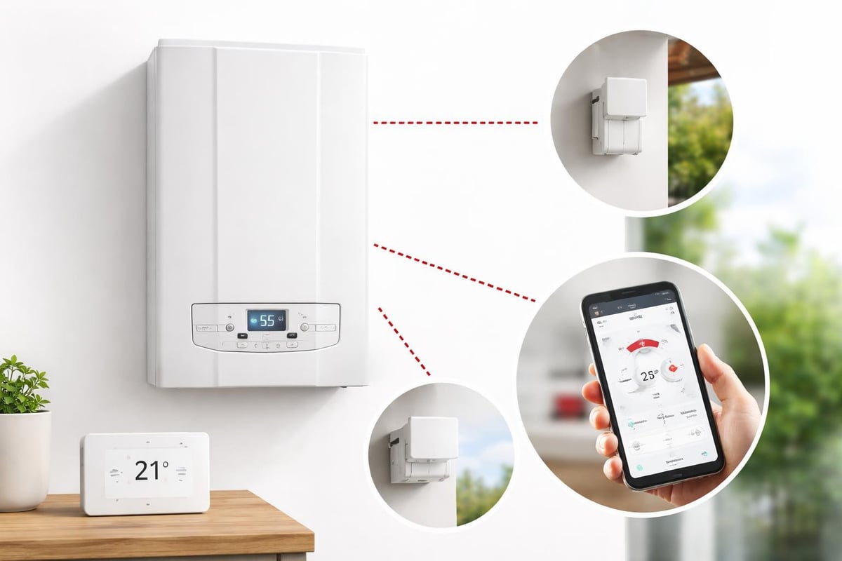 Smart heating integration