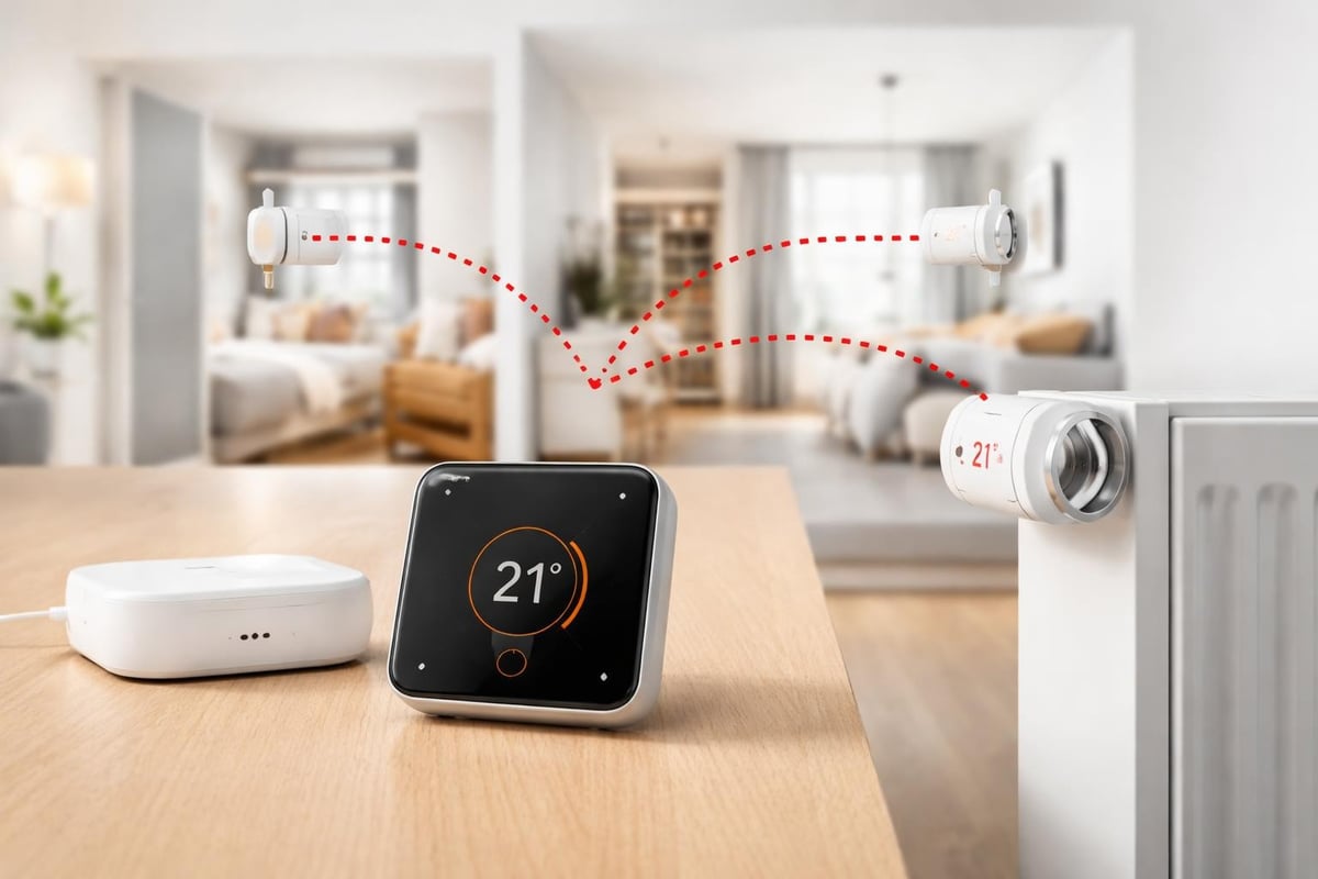 Multi-zone heating control