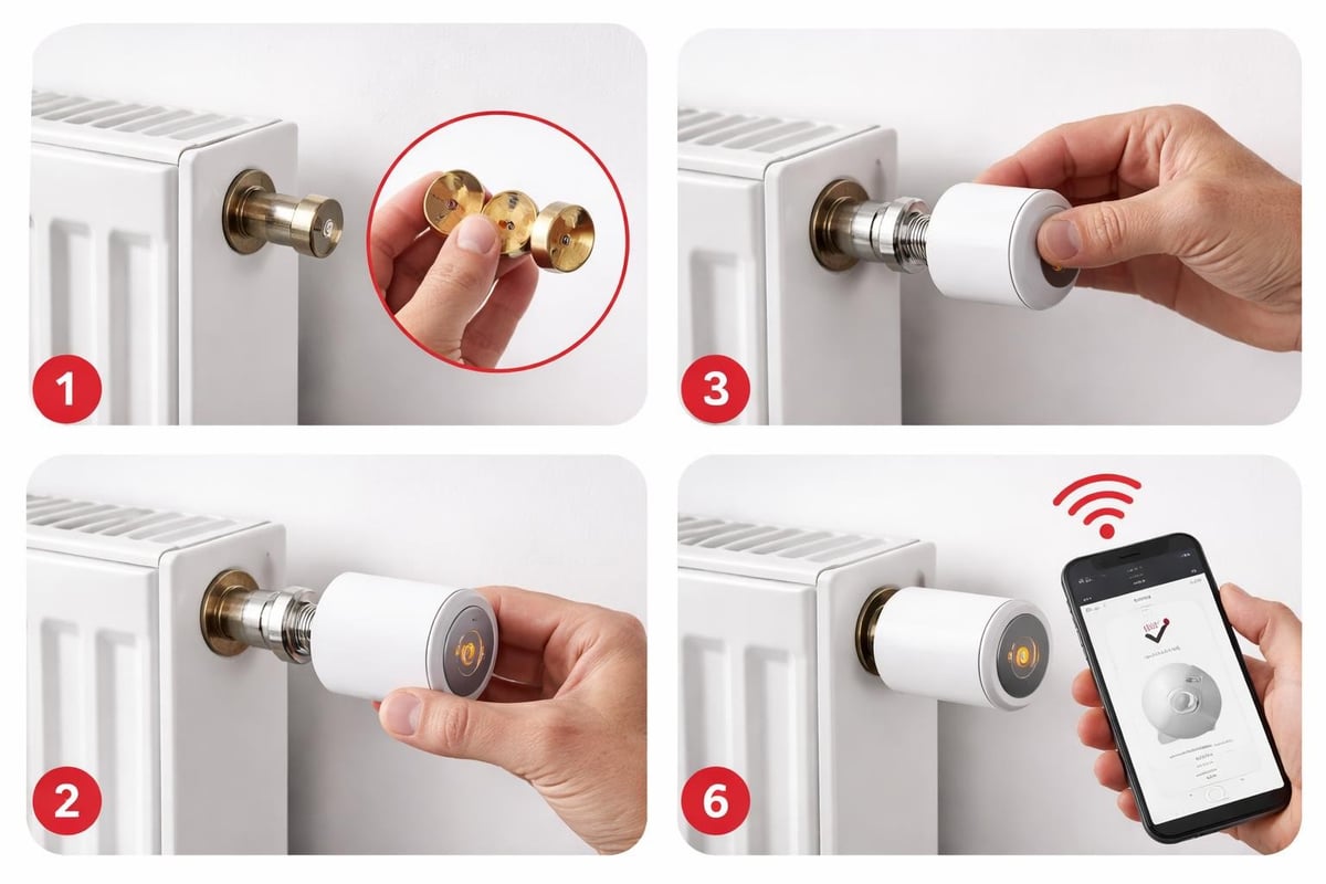 Hive TRV installation process