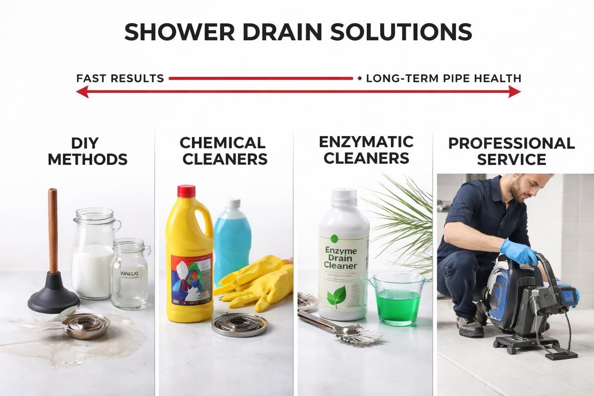 Drain maintenance methods comparison