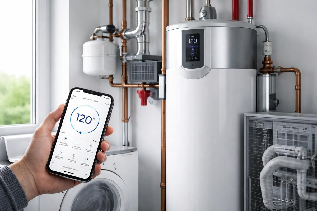 Modern water heater features