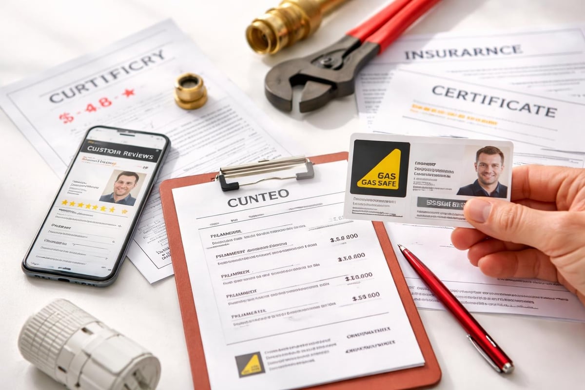 Vetting heating engineers