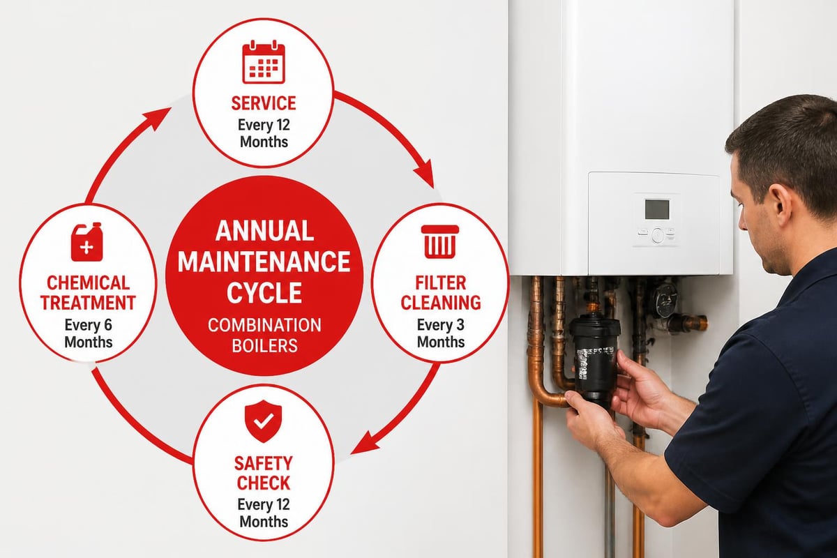 Boiler maintenance schedule