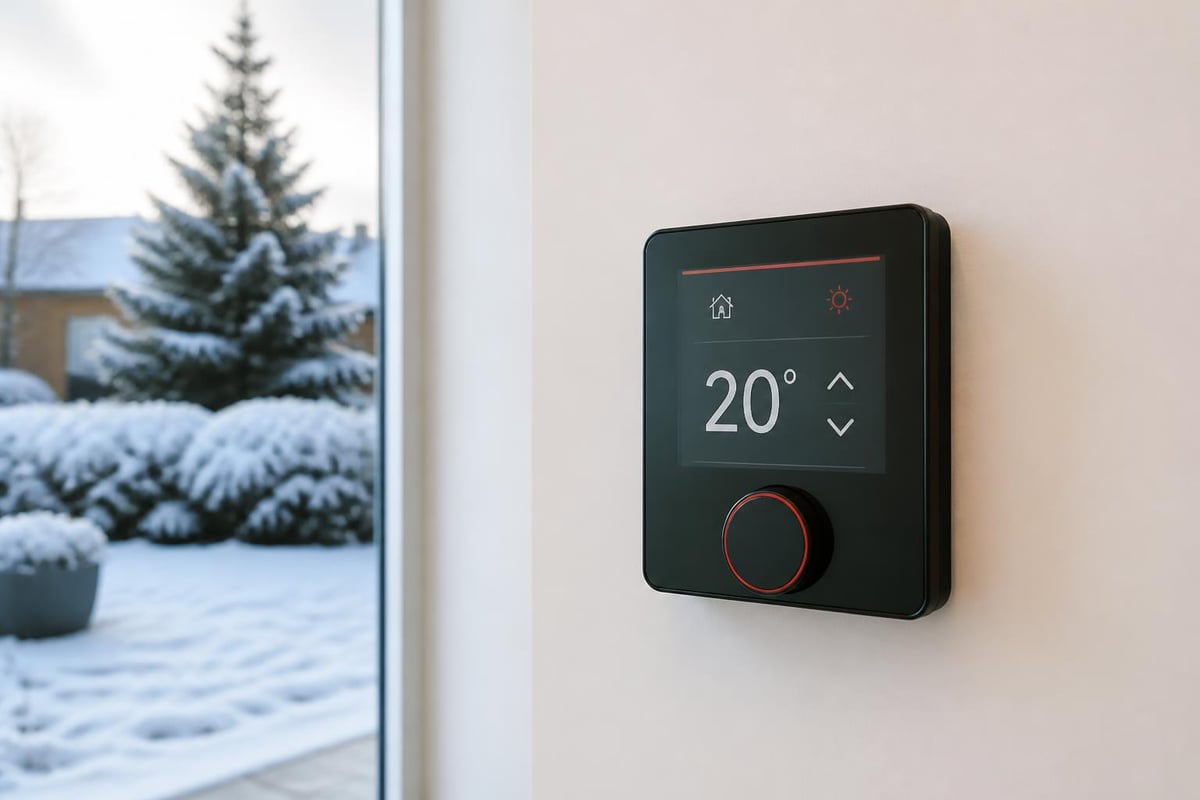 Weather compensation heating control