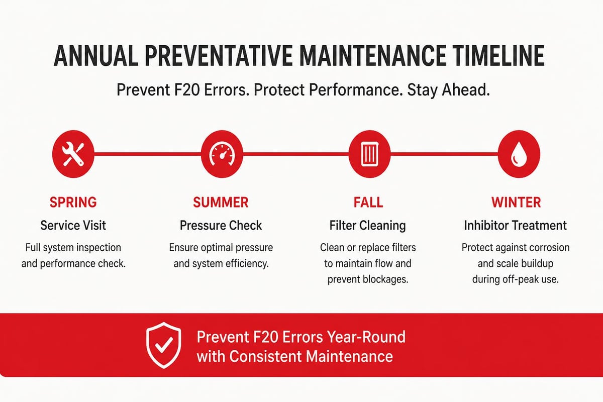 Maintenance schedule