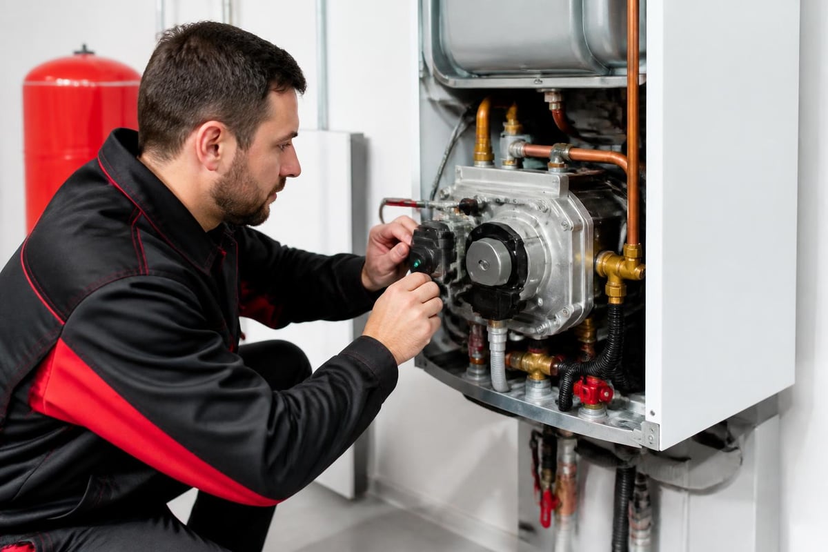 Hydrogen-ready heating technology