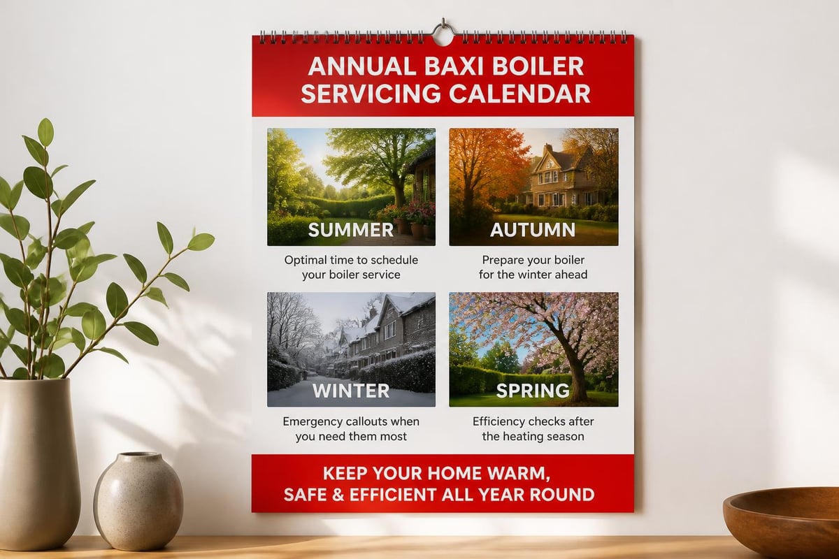 Seasonal boiler maintenance