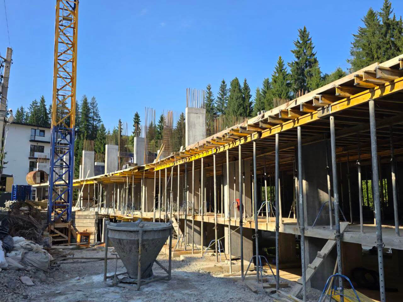 December construction progress