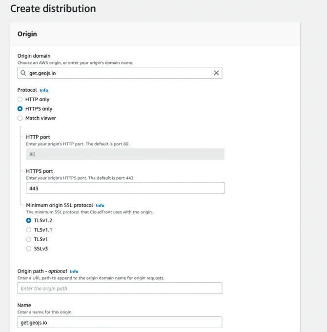 Create Distribution Wizard