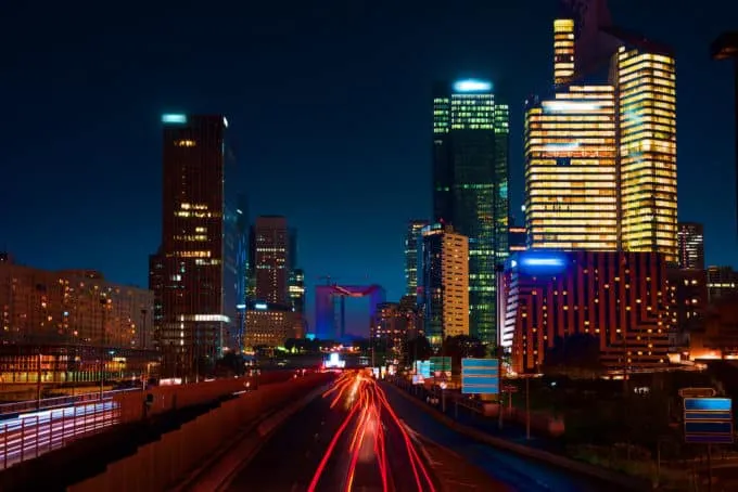 cityscape of skyline represents API architecture 